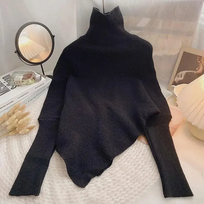 Noelle Turtleneck Knit Sweater