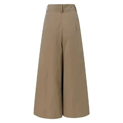 Isla Cotton Wide-Leg Trousers