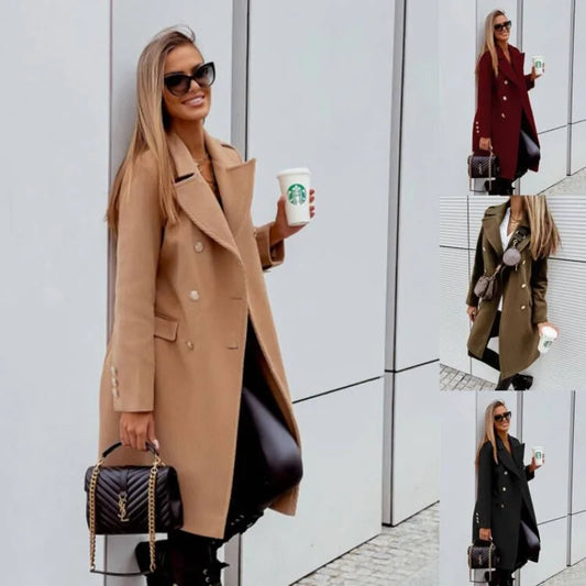 Colette Longline Button Coat