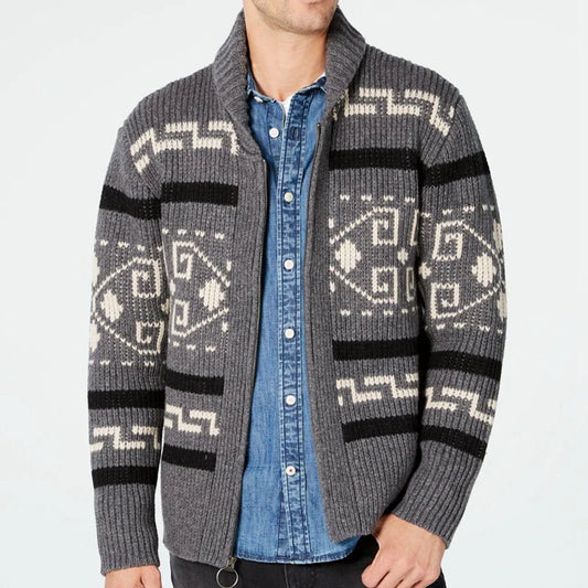 StratoKnit Zip Cardigan
