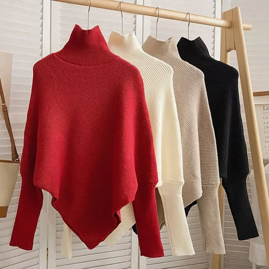 Noelle Turtleneck Knit Sweater