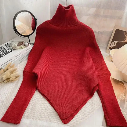 Noelle Turtleneck Knit Sweater