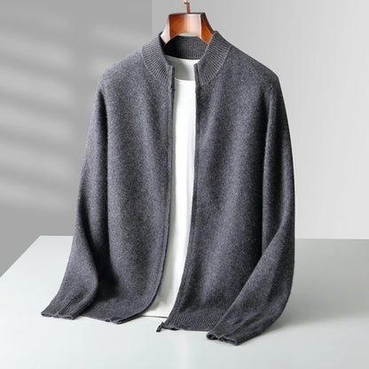 NordWool Zip Knit Cardigan