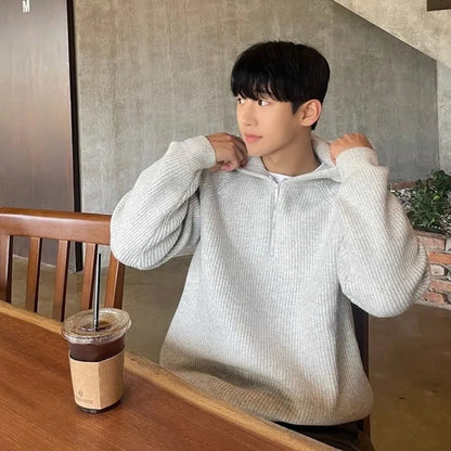 Theo Velvet Knit Turtleneck