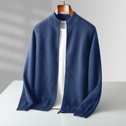 NordWool Zip Knit Cardigan