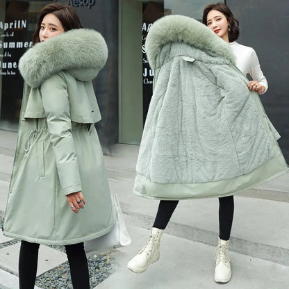 Aurora Long Hooded Winter Coat