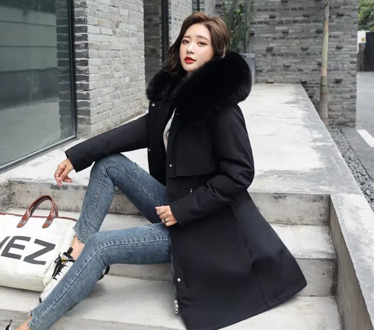 Aurora Long Hooded Winter Coat