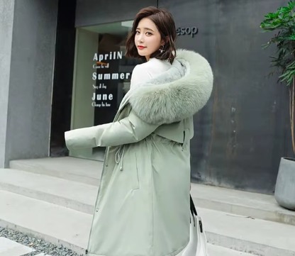 Aurora Long Hooded Winter Coat