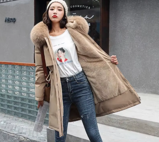 Aurora Long Hooded Winter Coat